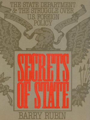 cover image of Secrets of State